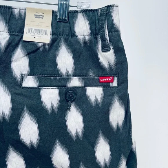 Levi’s XX Chino Shorts Men's LEZ Taper Black & White Stretch Casual Sz M New - Picture 11 of 12